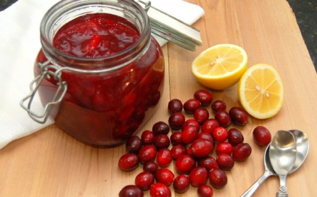 Варенье из черники с лимоном