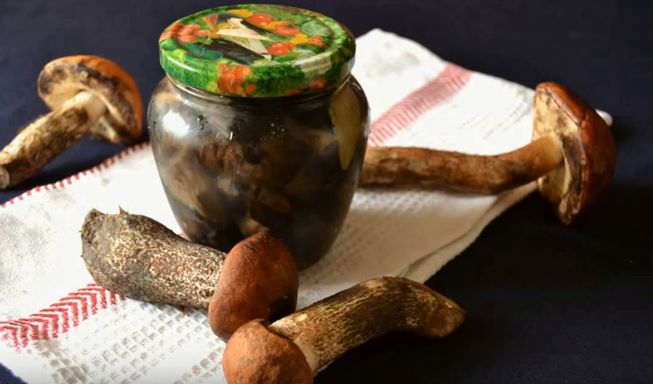 Маринованные белые грибы на зиму