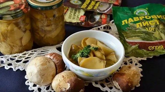 замариновать грибы