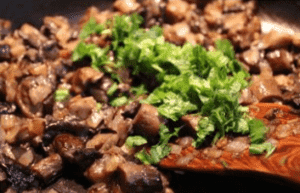 Икра грибная с овощами и орехами