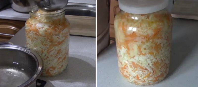квашеная капуста быстрого приготовления