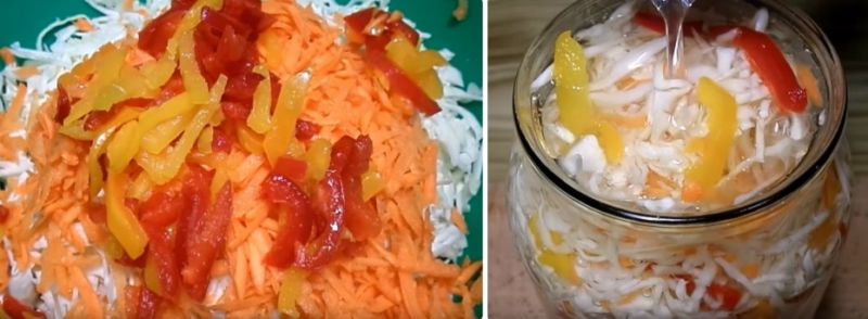 квашеная капуста быстрого приготовления