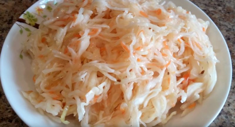 классический рецепт квашеной капусты