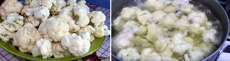 цветная капуста на зиму рецепты 