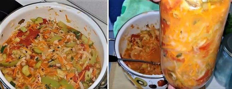 капуста на зиму очень вкусна в банке