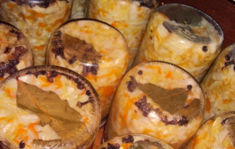 Маринованная капуста на зиму в банке: 10 лучших рецептов вкусной капусты 14 фазы