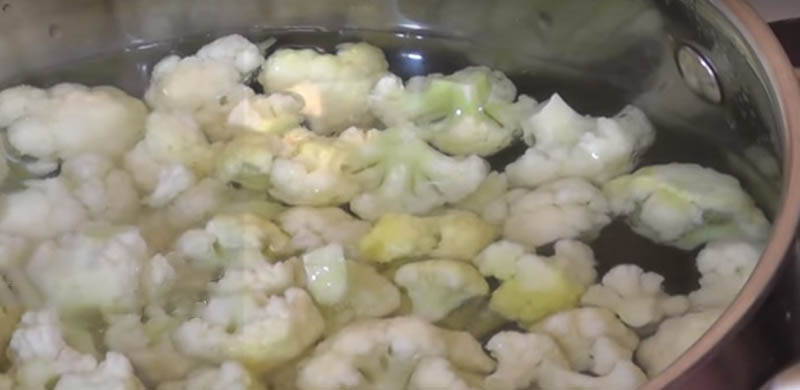цветная капуста со свеклой