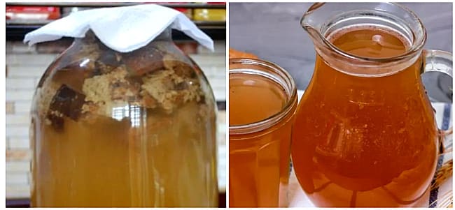 с ржаным хлебом и дрожжами