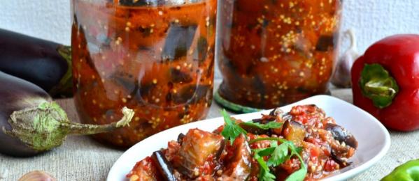 Грузинские баклажаны - 8 самых вкусных рецептов быстрого приготовления Шаг 23
