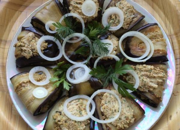 Грузинские баклажаны - 8 самых вкусных рецептов быстрого приготовления Шаг 9