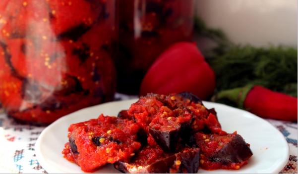 Грузинские баклажаны - 8 самых вкусных рецептов быстрого приготовления Шаг 54