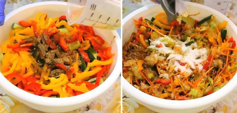 вкусный рецепт квашеной капусты быстрого приготовления