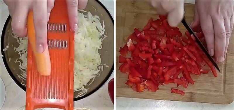 вкусный рецепт квашеной капусты быстрого приготовления