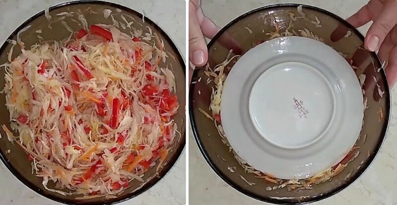 вкусный рецепт квашеной капусты быстрого приготовления