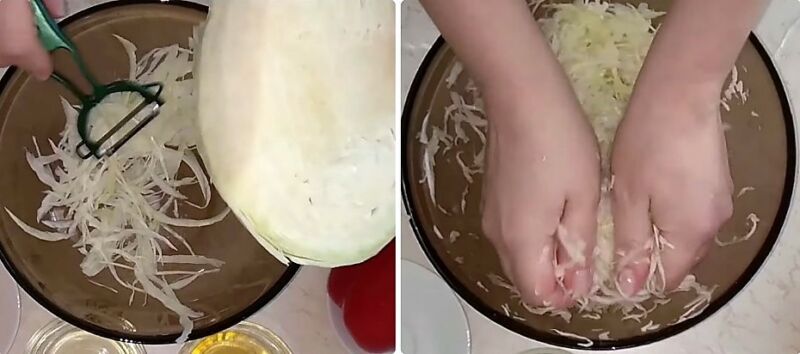 вкусный рецепт квашеной капусты быстрого приготовления