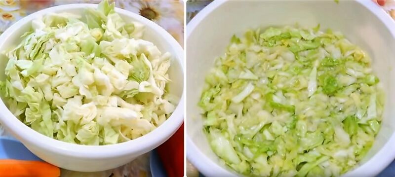 вкусный рецепт квашеной капусты быстрого приготовления
