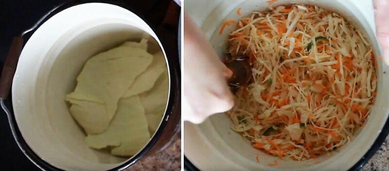 классическая квашеная капуста