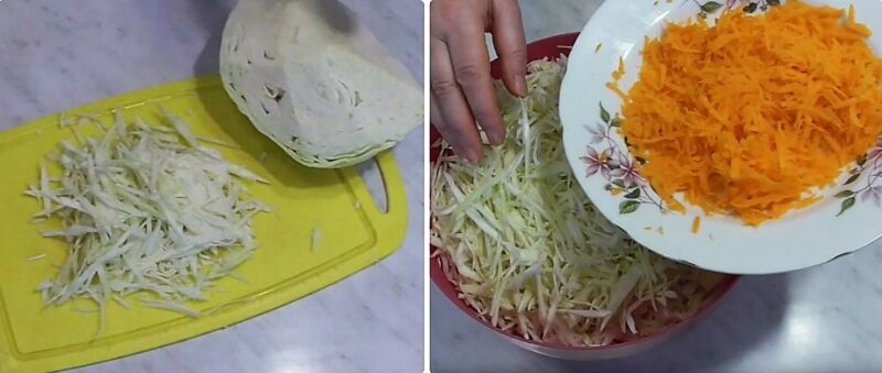 классическая квашеная капуста