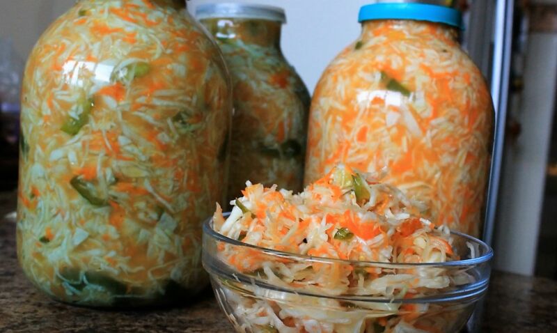 классическая квашеная капуста