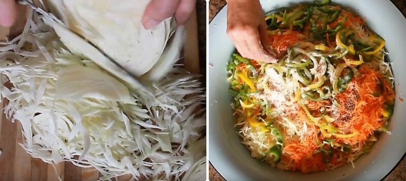 классическая квашеная капуста