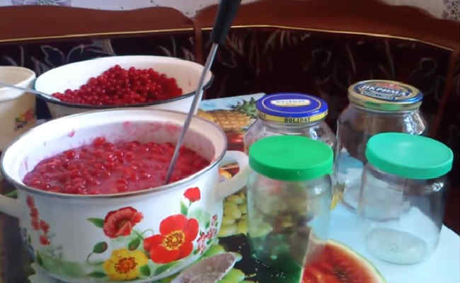Варенье из калины на зиму10