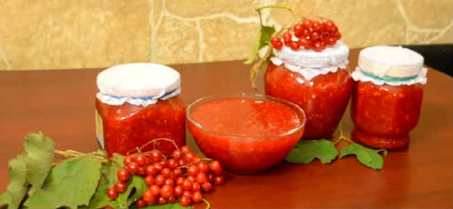 Варенье из калины на зиму