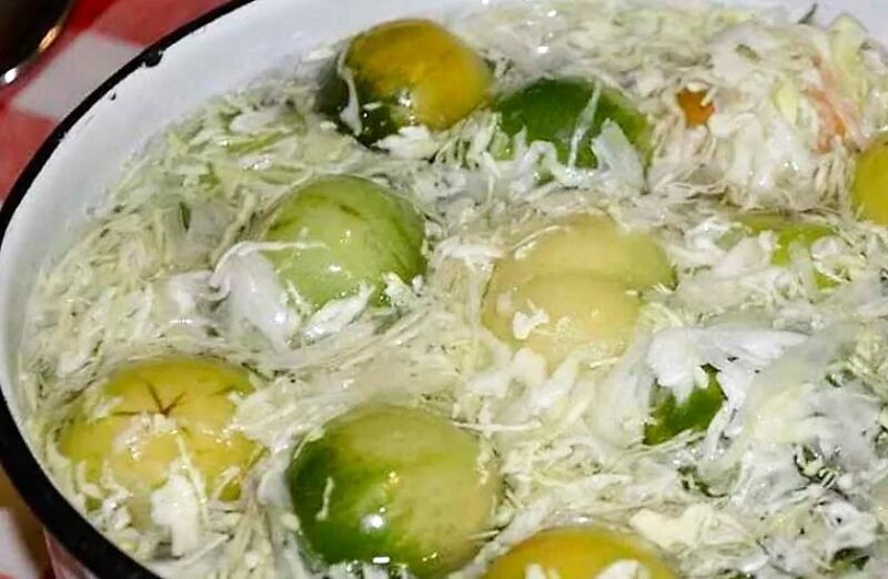 классическая квашеная капуста