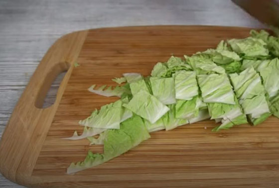 пекинская капуста кусками