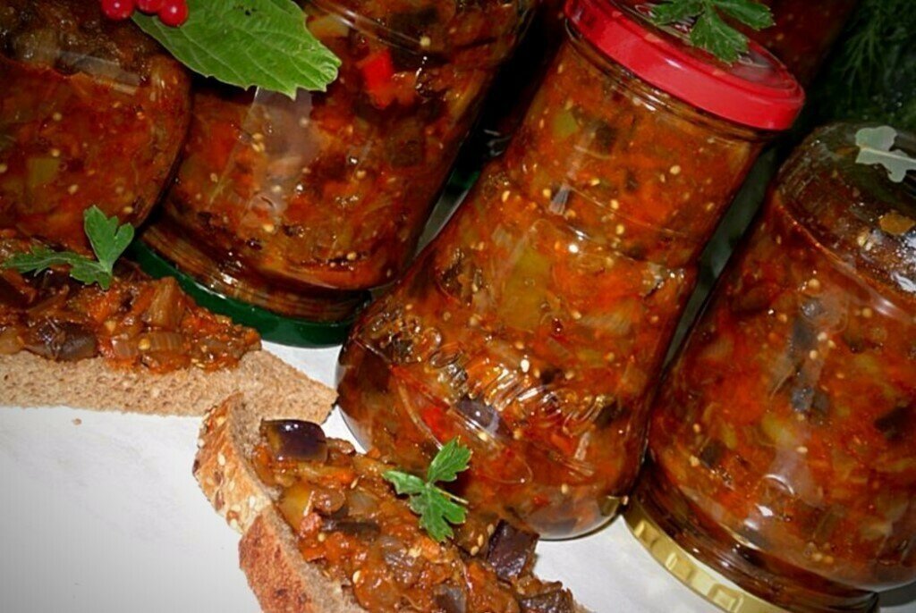 Грузинские баклажаны на зиму: рецепты приготовления