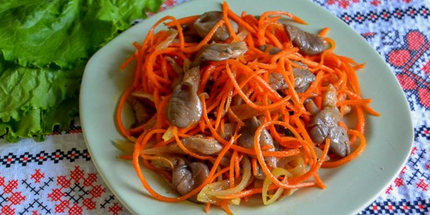 Вешенки по-корейски: рецепт