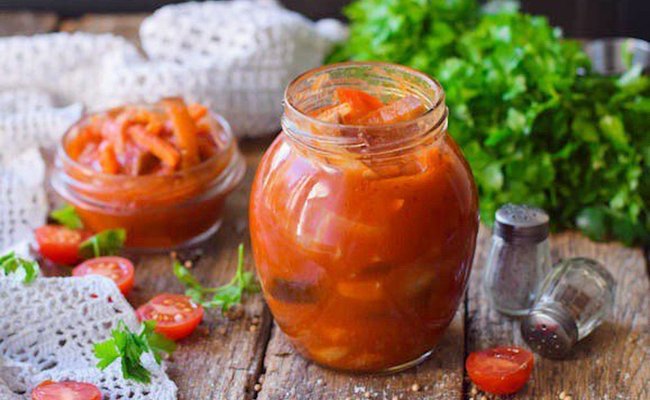 Как приготовить лечо из баклажанов с грибами –