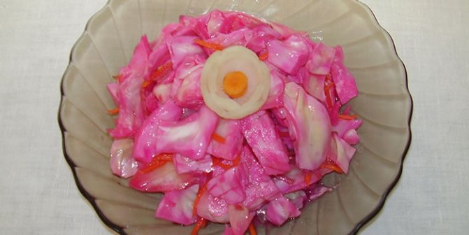Квашеная капуста со свеклой, рецепт как рецепт моей бабушки моментальный