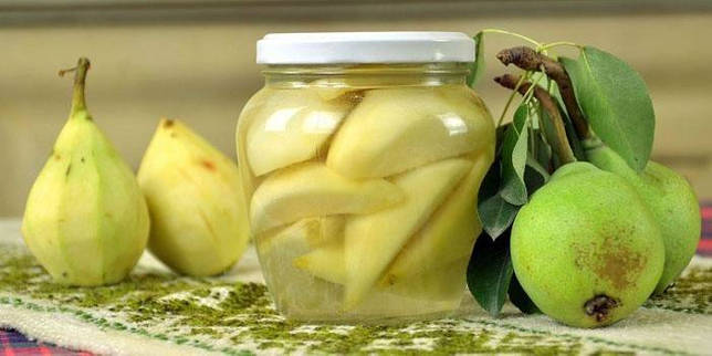 Консервированные груши