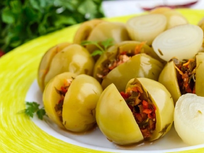 кусочками