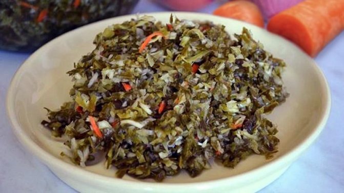 Рецепты по старинке: крошка из листьев капусты на зиму