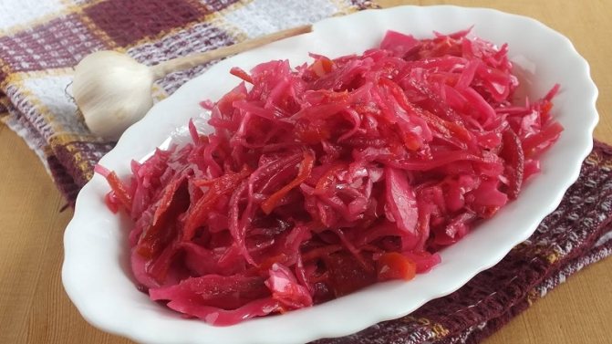 Вкусная квашеная капуста со свеклой: рецепт без уксуса в разных вариациях